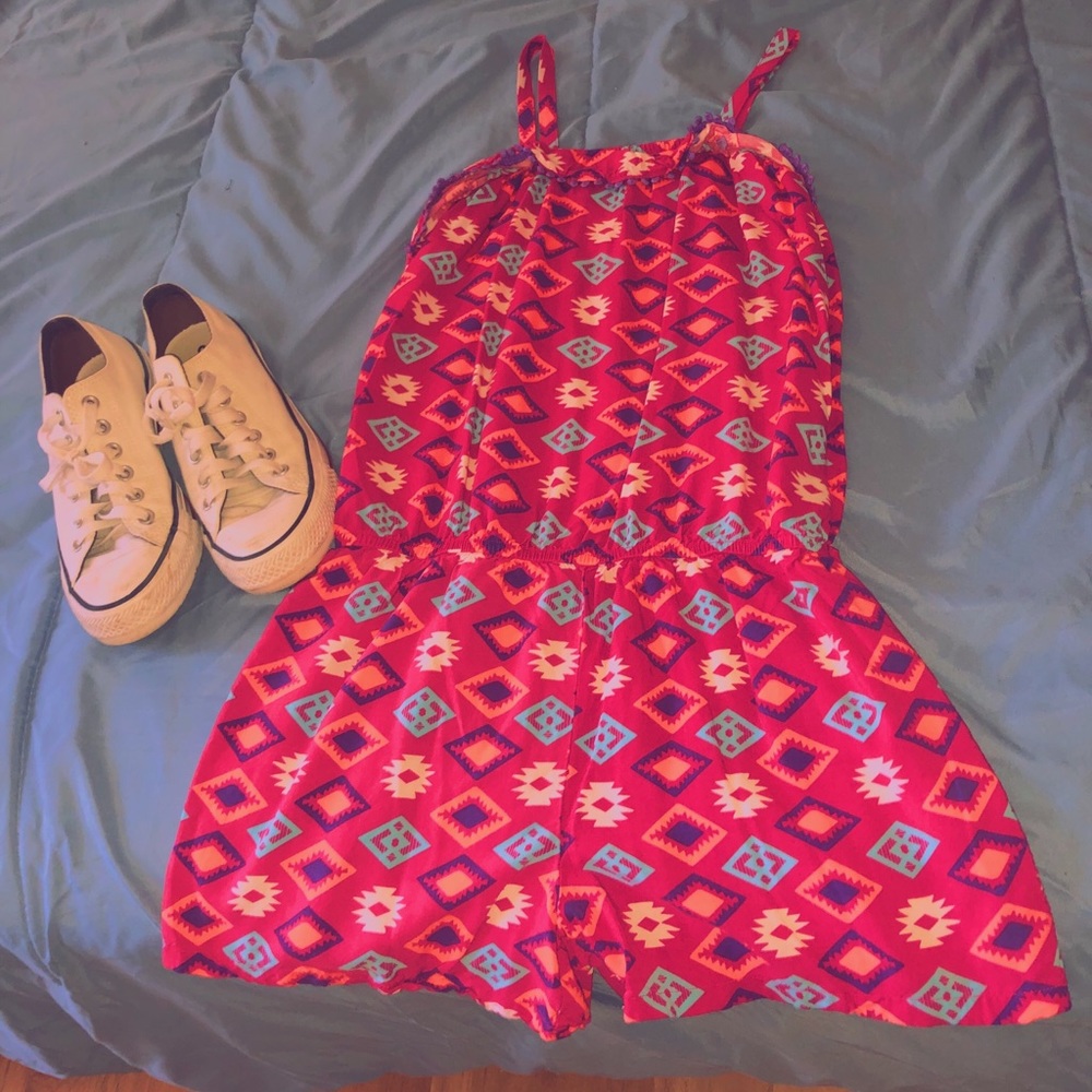 Hot Pink Romper